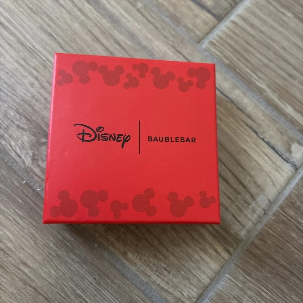 Disney Baublebar Christmas Sweater Trees Ornaments Earrings Set Of 3‎ Studs